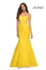 Long Lace Mermaid Prom Dress by La Femme sold by PromGirl