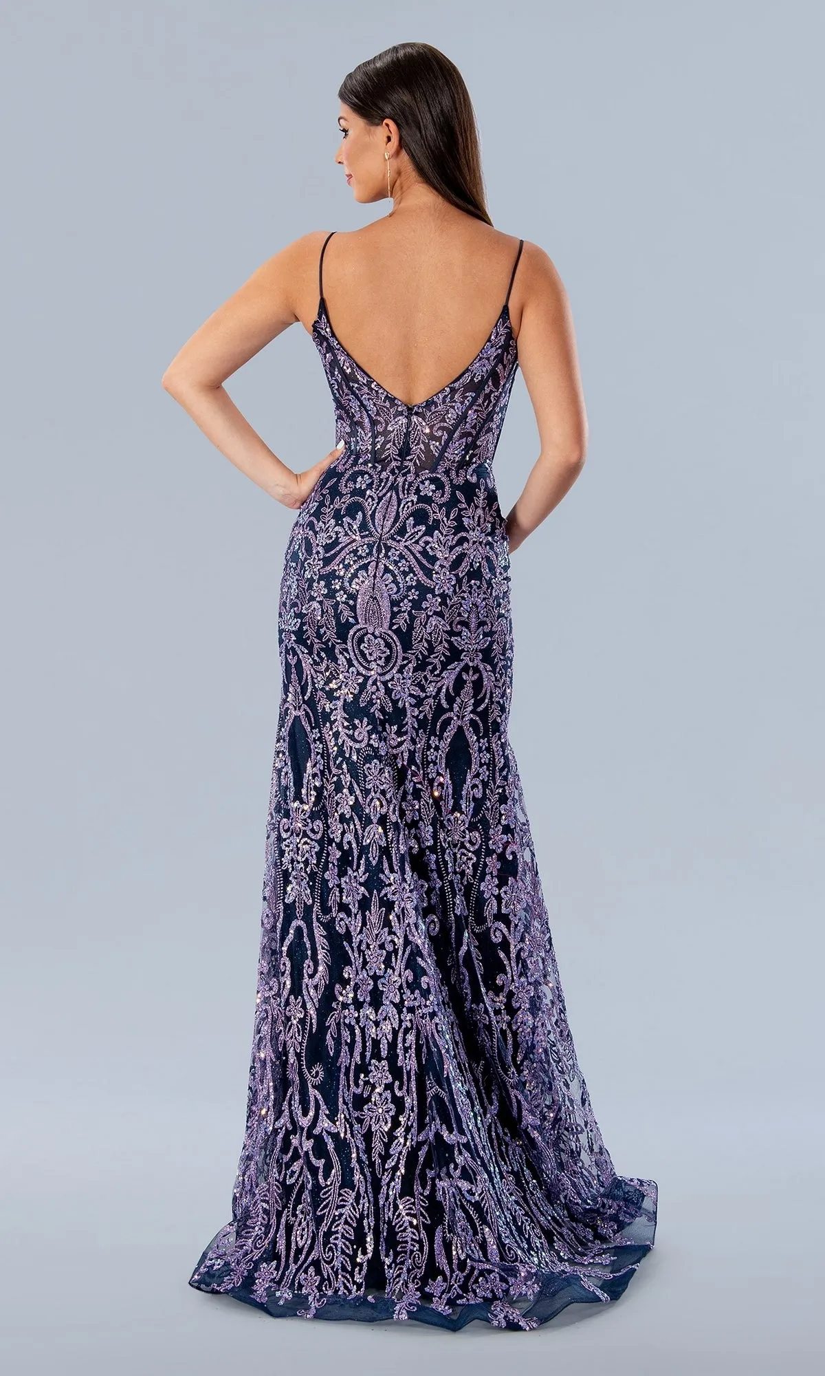 Long Prom Dress 24168 by Stella Couture sold by PromGirl product image thumbnail 2