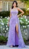 Pastel Glitter Prom Dress: Cinderella Couture 8079J sold by PromGirl