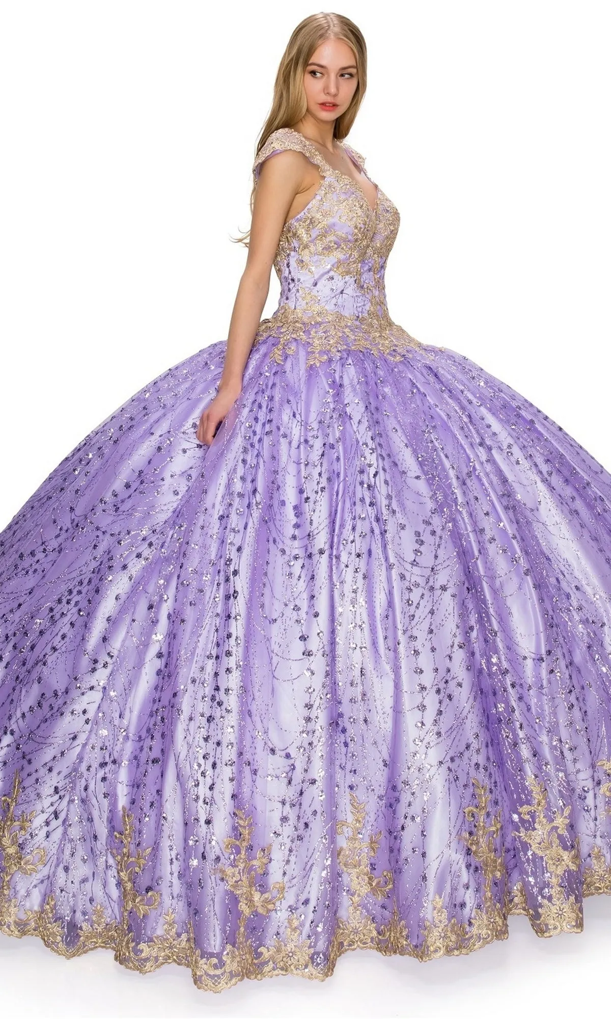 Quinceanera Ball Gown 8024J sold by PromGirl product image thumbnail 4