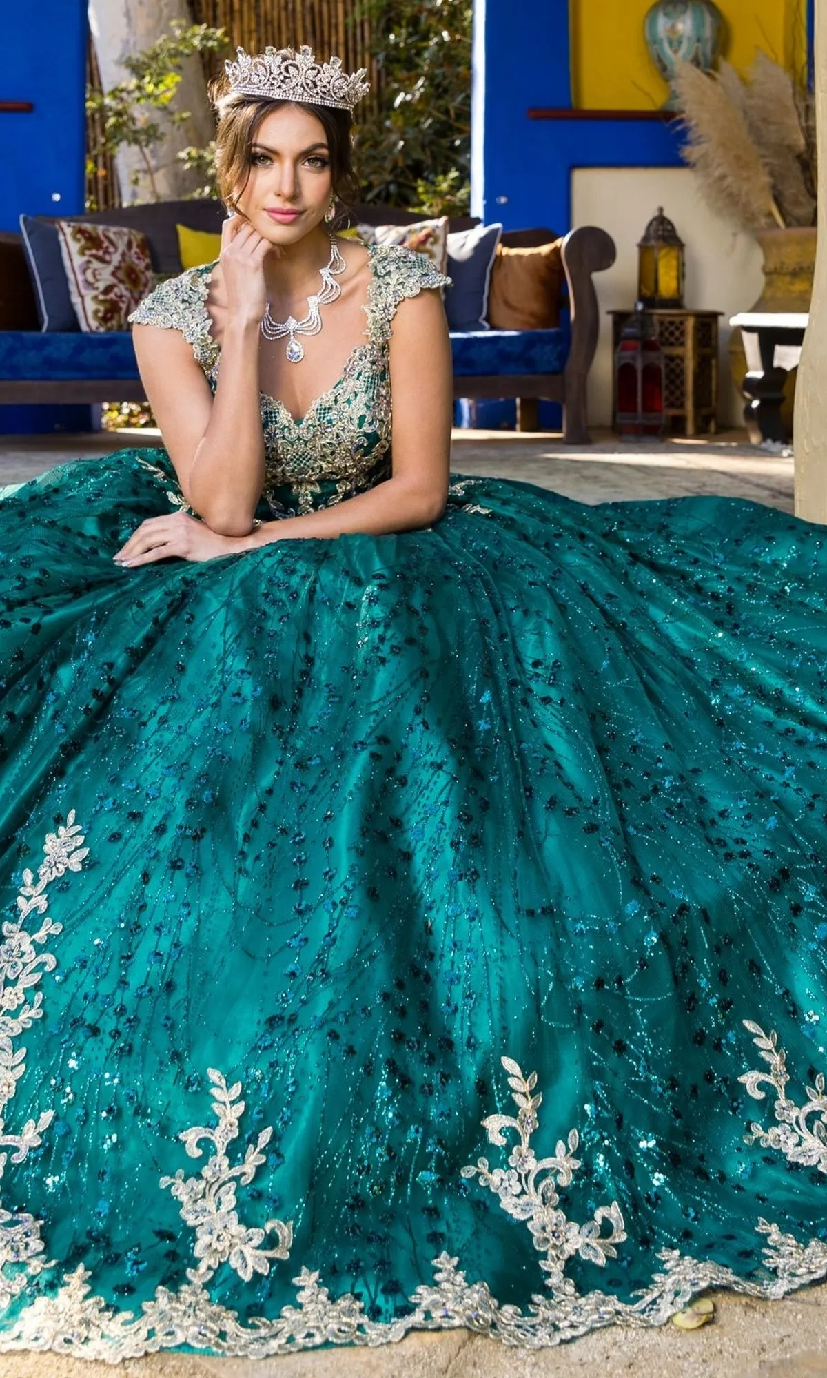 Quinceanera Ball Gown 8024J sold by PromGirl