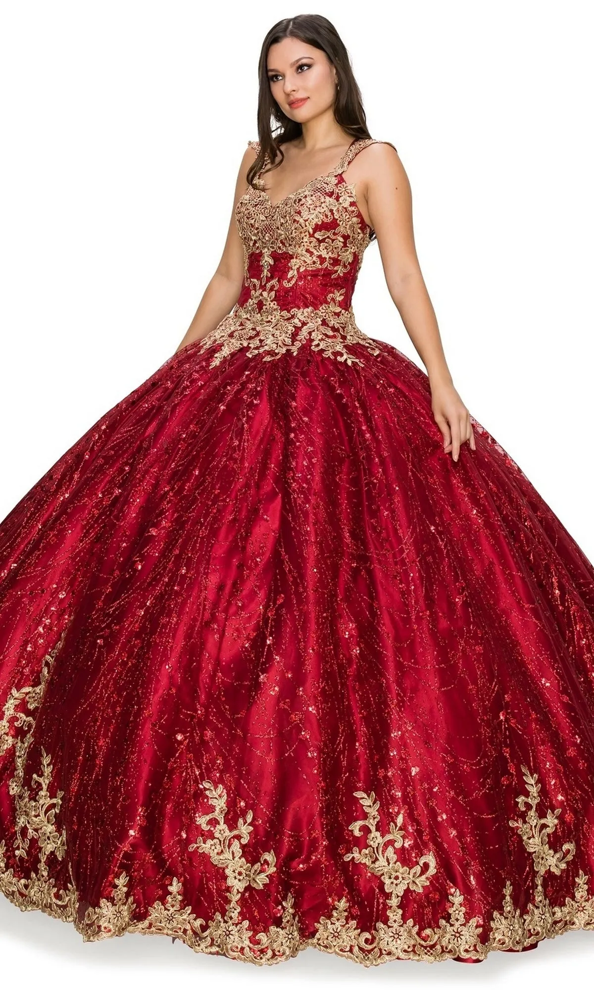 Quinceanera Ball Gown 8024J sold by PromGirl product image thumbnail 3