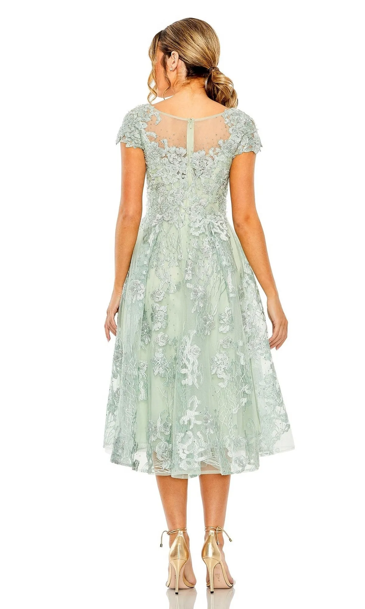 Short Wedding Guest Dress 20978 by Mac Duggal sold by PromGirl product image thumbnail 2