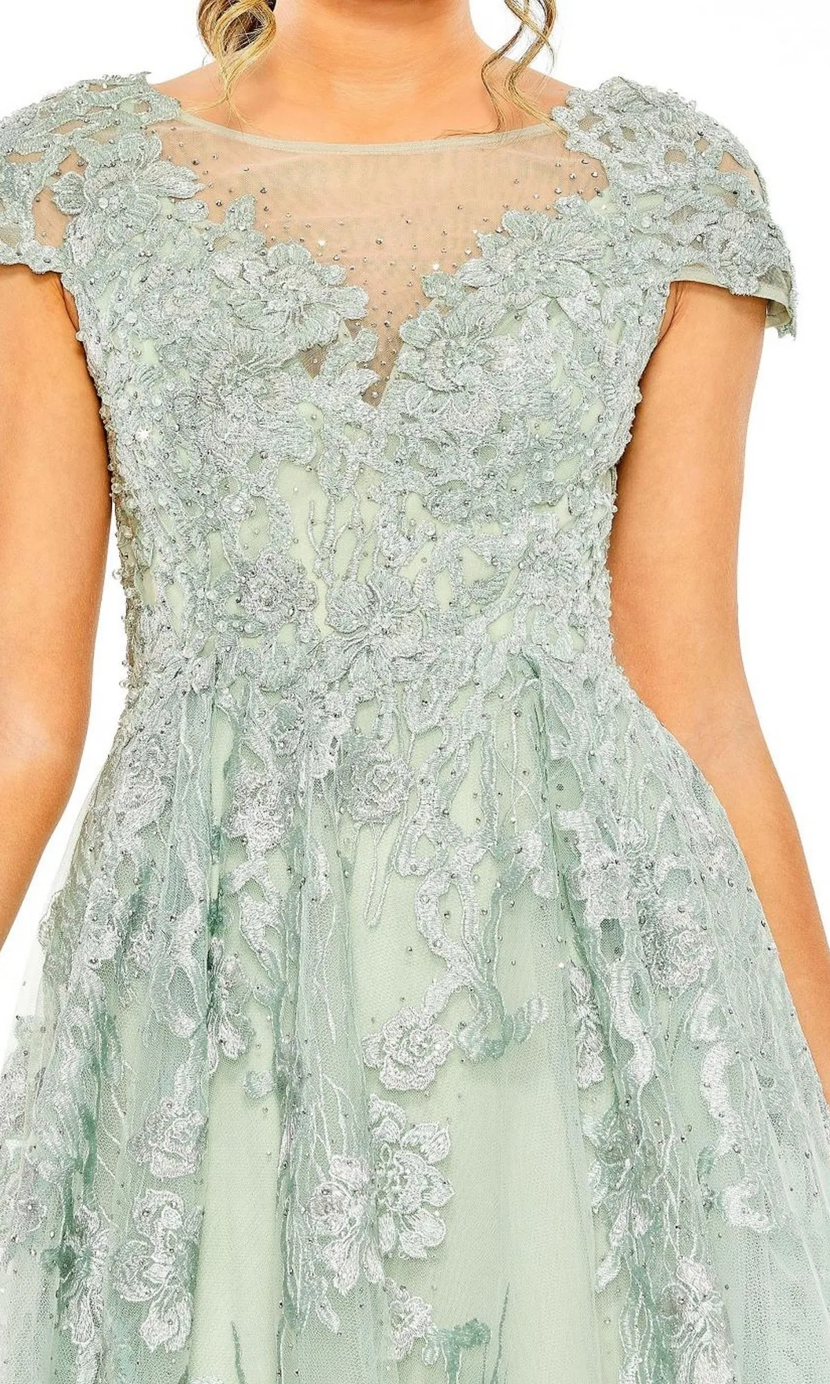 Short Wedding Guest Dress 20978 by Mac Duggal sold by PromGirl product image thumbnail 3