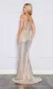 Sheer-Corset Long Sequin Prom Dress: Poly USA 9398 sold by PromGirl