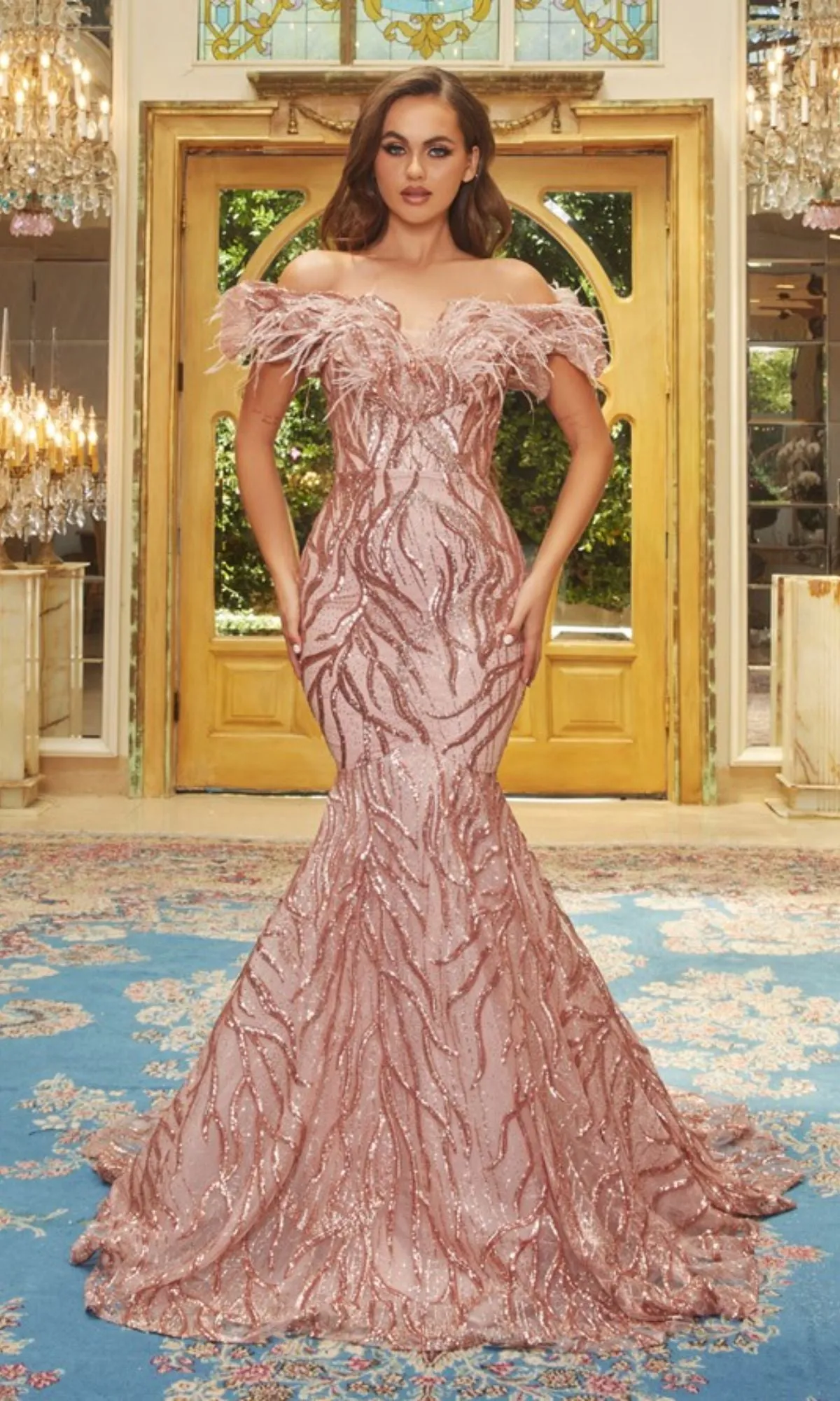 Long Prom Dress PS22227 by Portia and Scarlett sold by PromGirl product image thumbnail 5