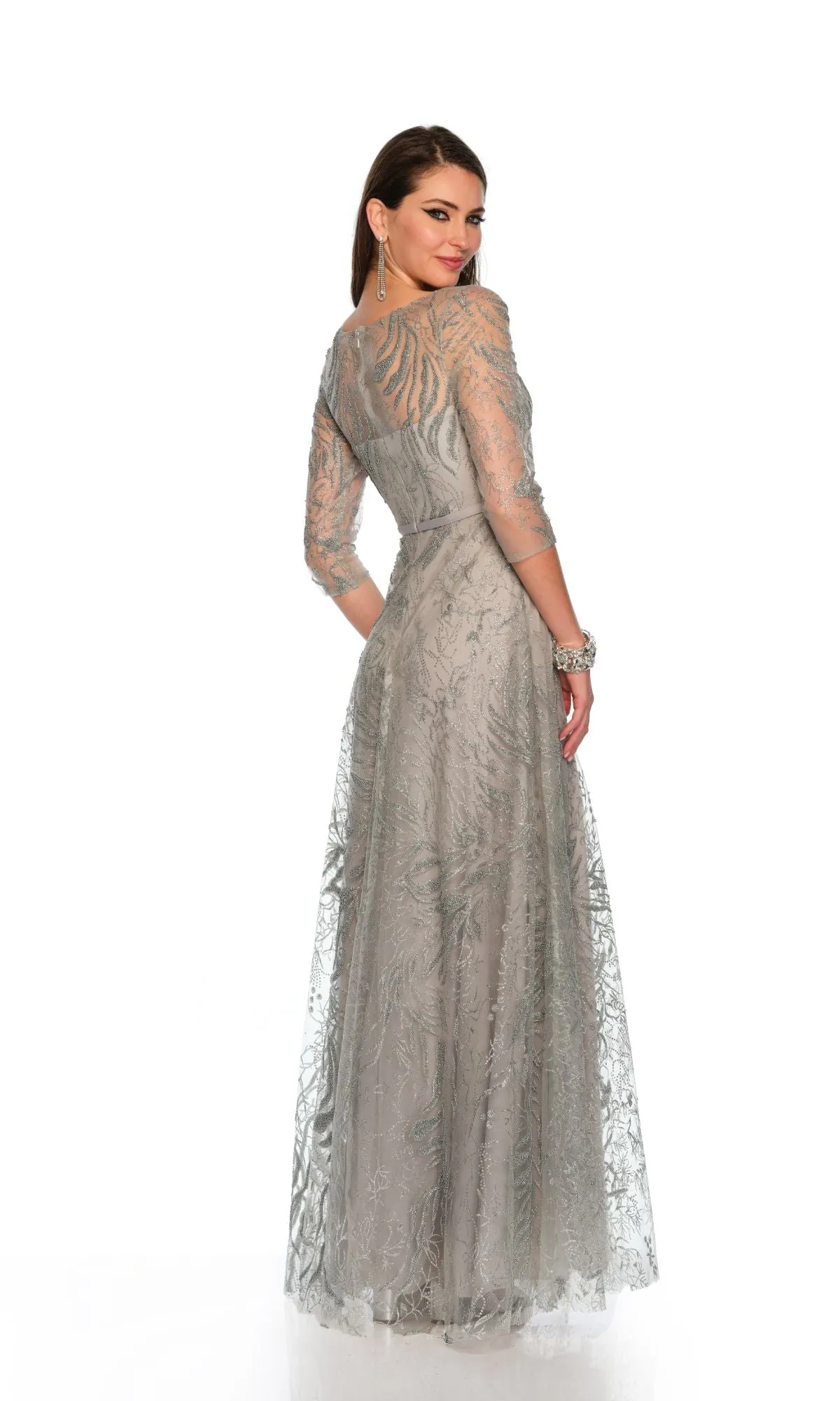 Long Formal Dress 11606 by Dave and Johnny sold by PromGirl product image thumbnail 2