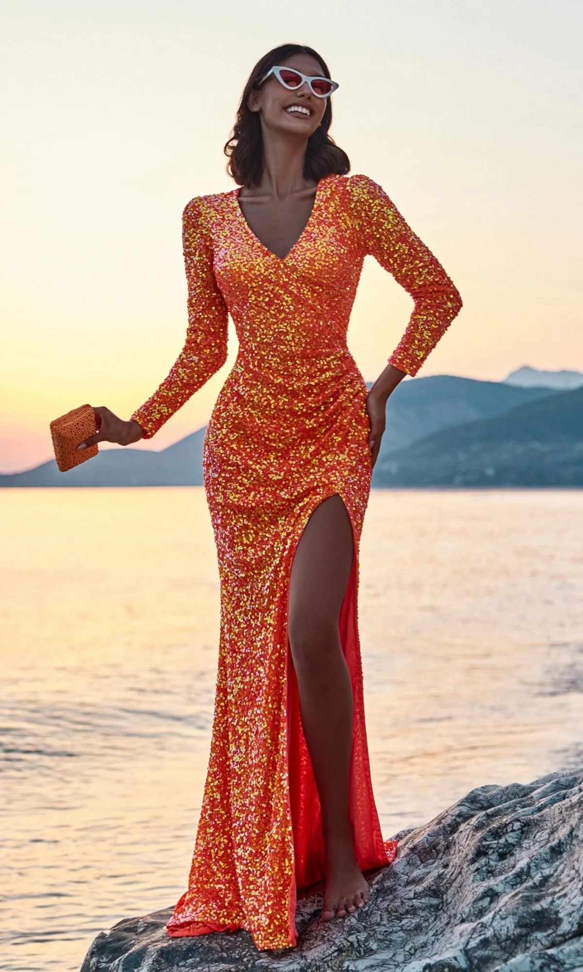 Long Prom Dress 91021 by iNtrigue sold by PromGirl product image thumbnail 3