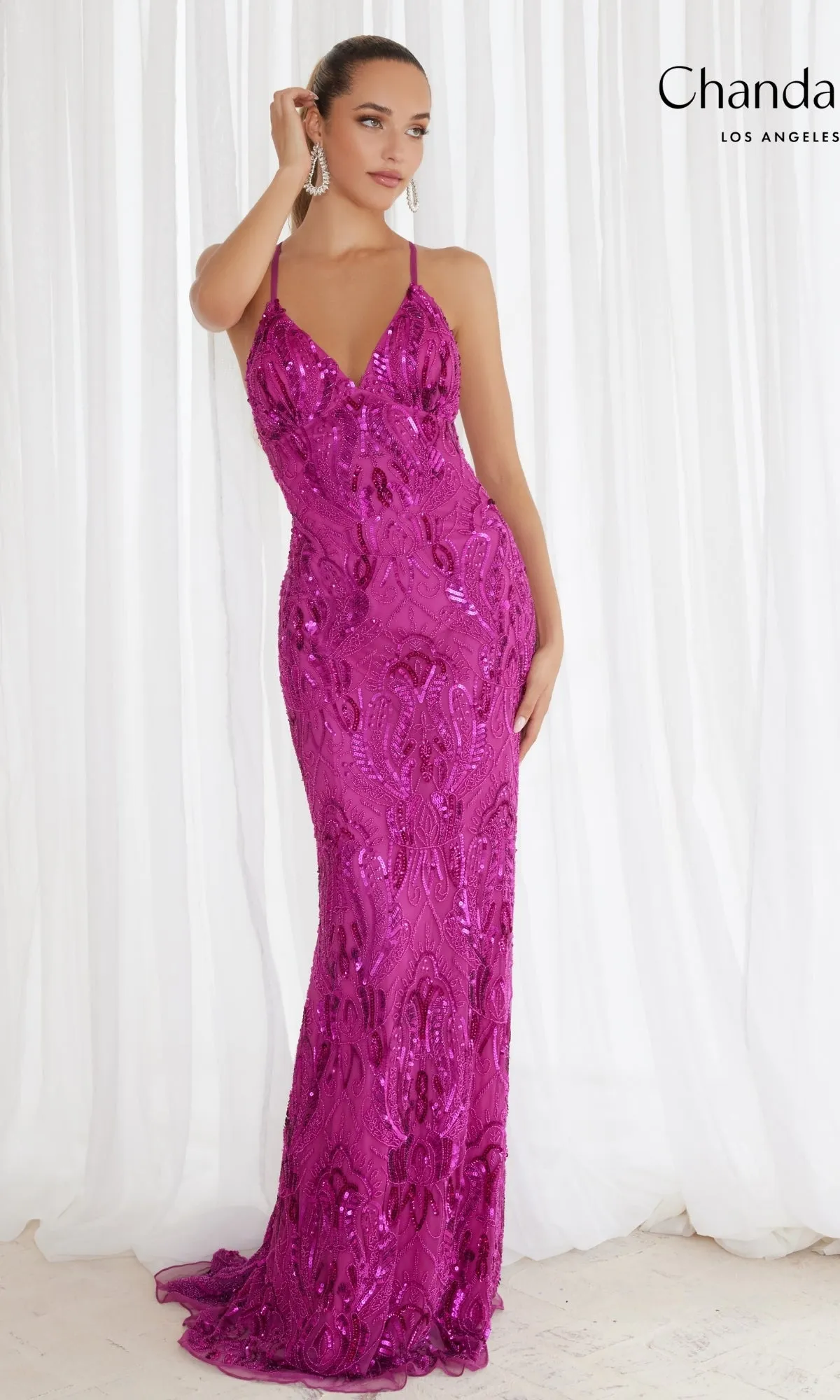 Long Prom Dress 30047 by Chandalier sold by PromGirl