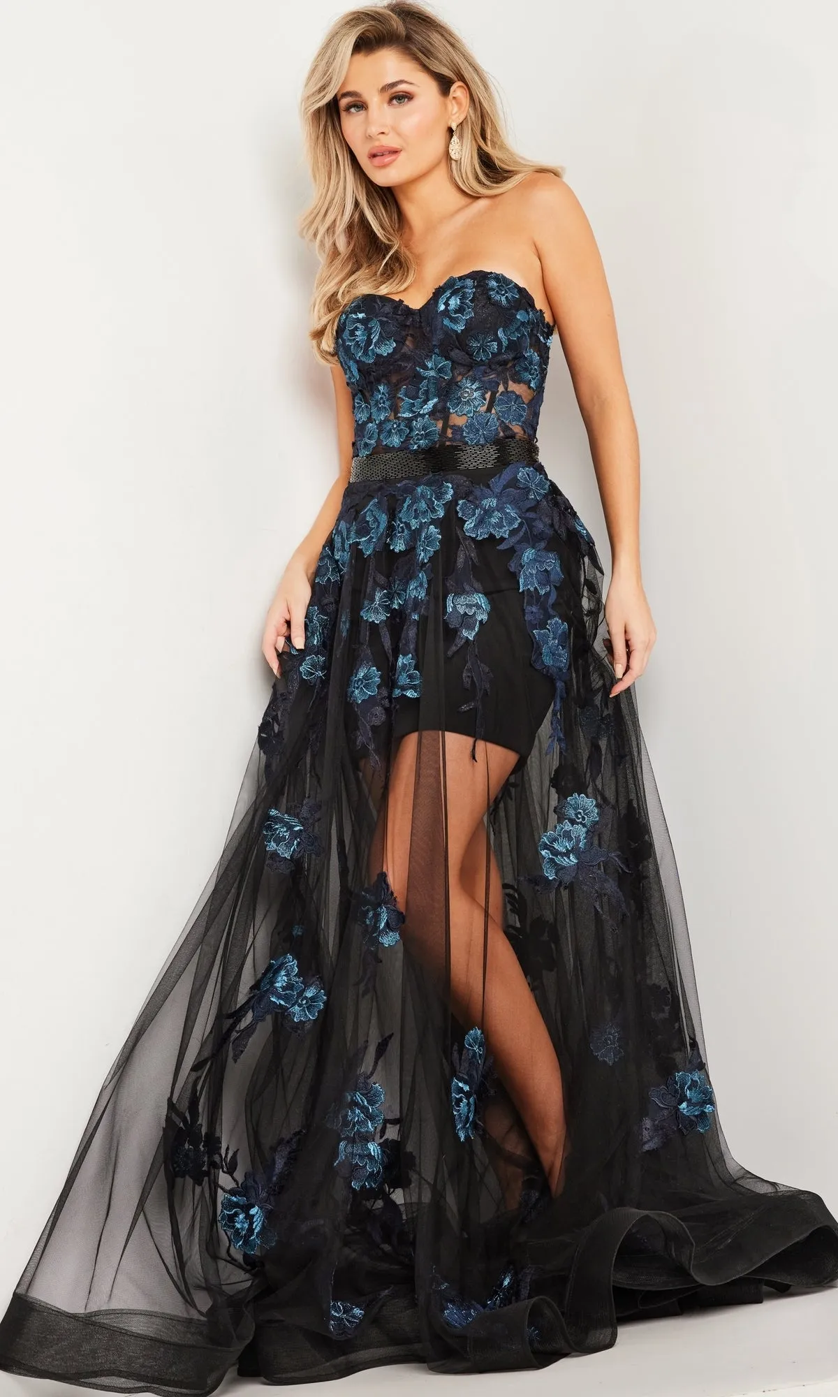 Long Prom Dress 37256 by Jovani sold by PromGirl product image thumbnail 4