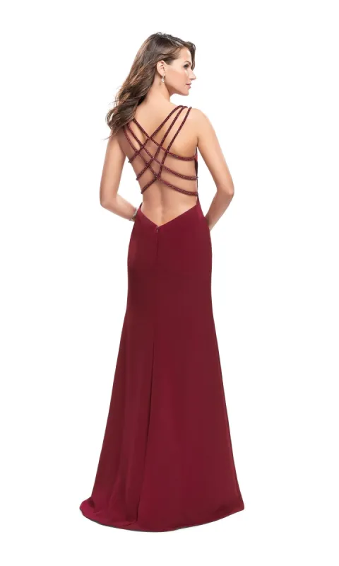 La Femme 26167 Long Prom Dress sold by PromGirl
