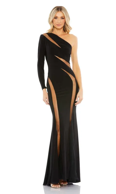 Cut-Out Long Black Formal Dress: Mac Duggal 11311 sold by PromGirl