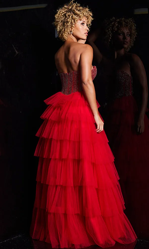 Long Prom Dress 38090 by Jovani sold by PromGirl product image thumbnail 2