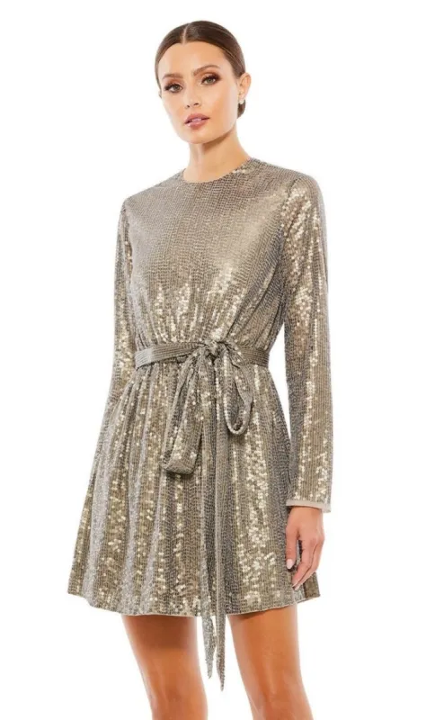 Short Wedding Guest Dress 10789 by Mac Duggal sold by PromGirl