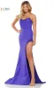 Bead-Trimmed Strapless Long Prom Dress 3167 sold by PromGirl