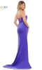 Bead-Trimmed Strapless Long Prom Dress 3167 sold by PromGirl