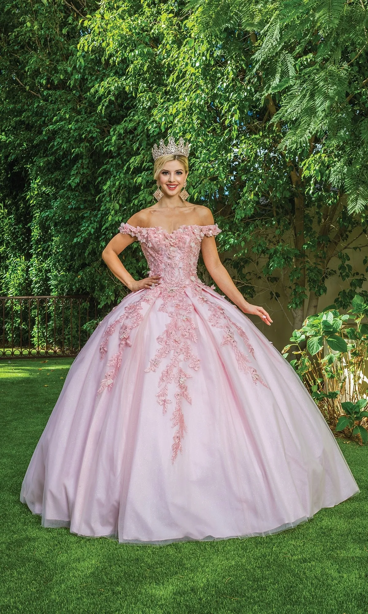 Quinceanera Dress 1620 By Dancing Queen sold by PromGirl product image thumbnail 3