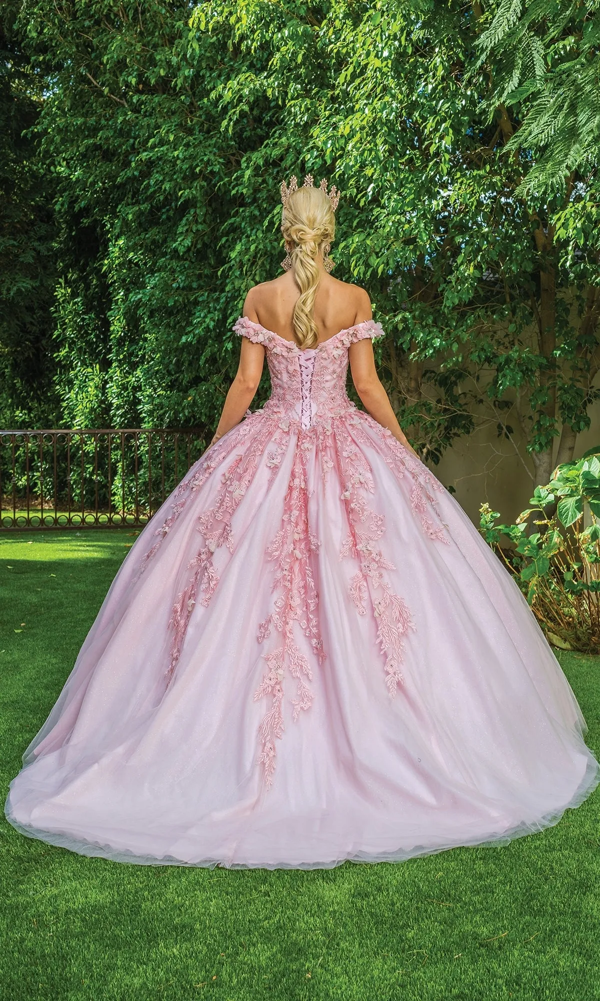 Quinceanera Dress 1620 By Dancing Queen sold by PromGirl product image thumbnail 2