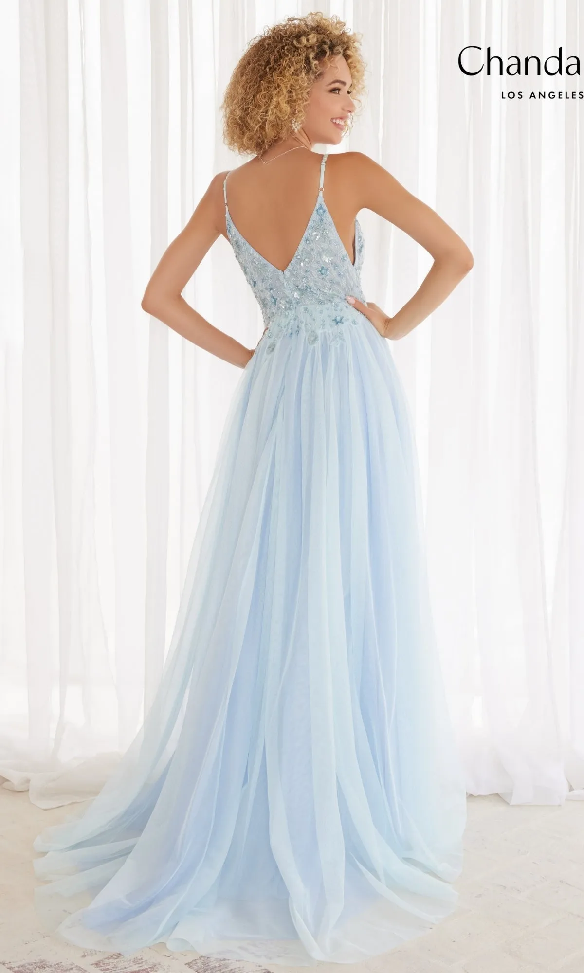 Long Prom Dress 30165 by Chandalier sold by PromGirl product image thumbnail 2