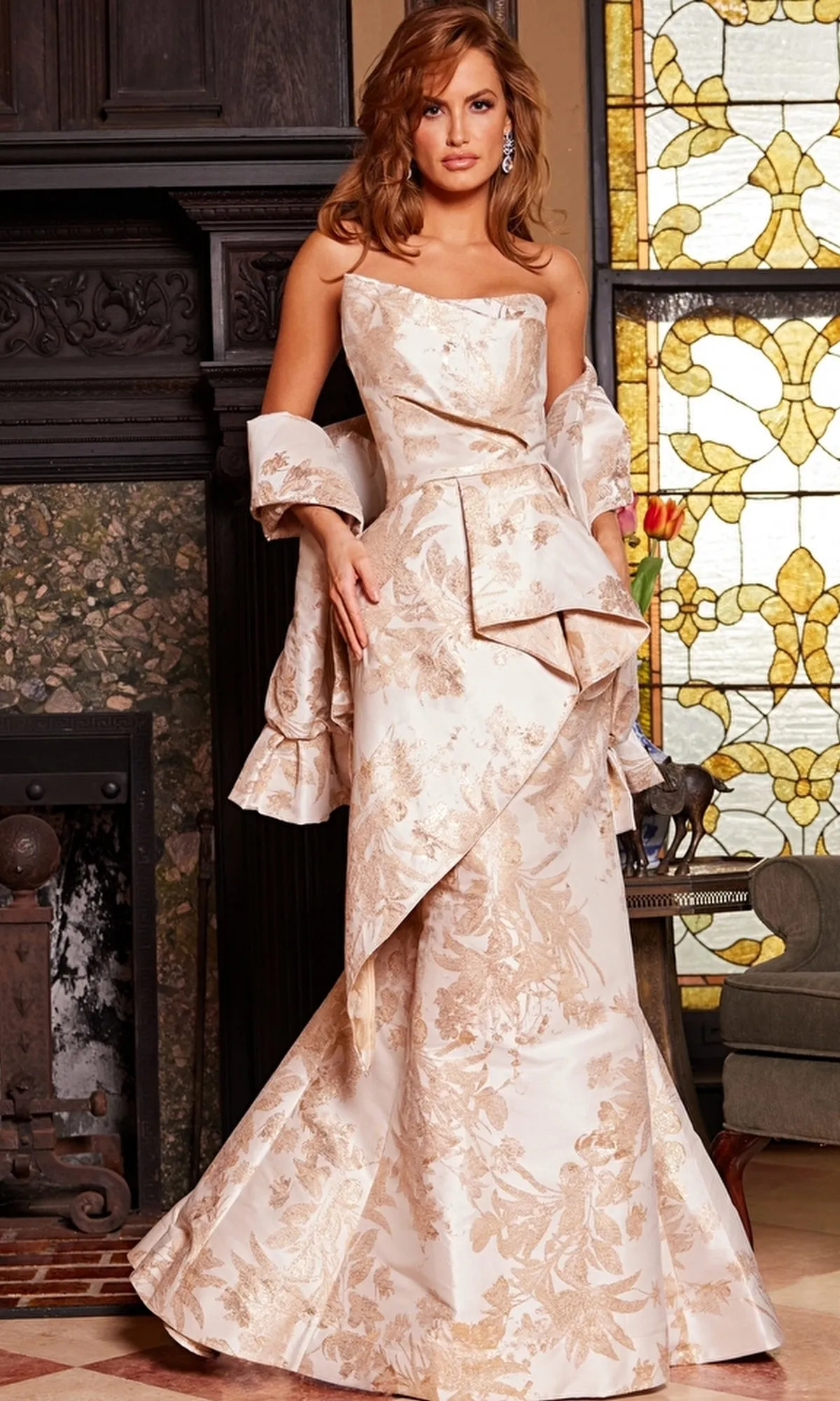 Jovani 23624 Long Formal Dress sold by PromGirl product image thumbnail 3