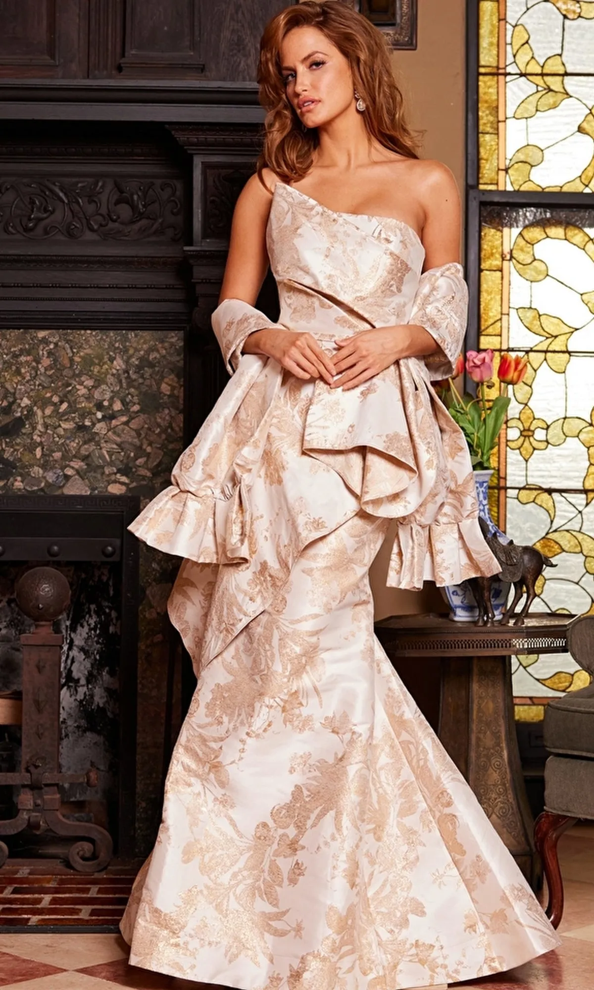Jovani 23624 Long Formal Dress sold by PromGirl product image thumbnail 4