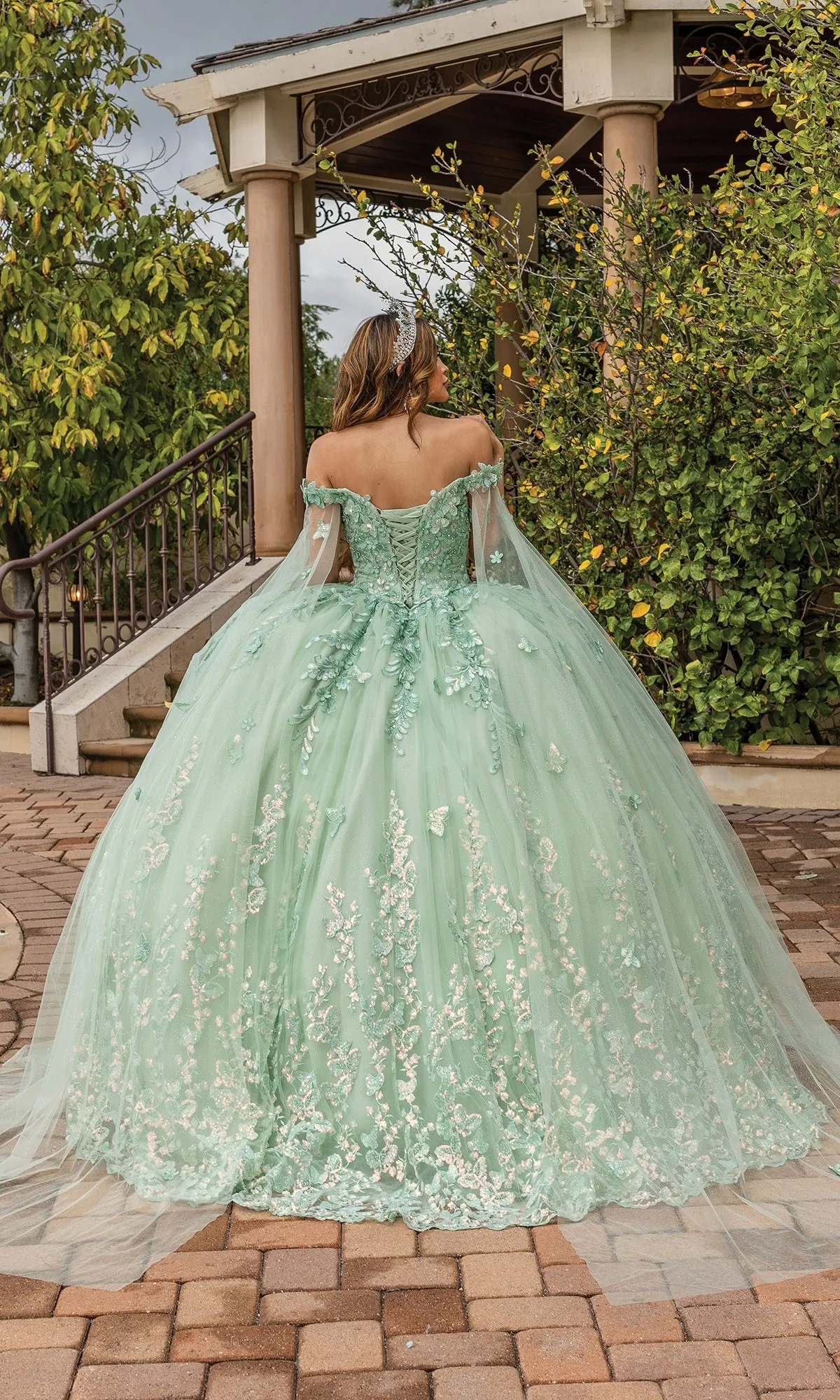 Quinceanera Dress 1880 By Dancing Queen sold by PromGirl product image thumbnail 2