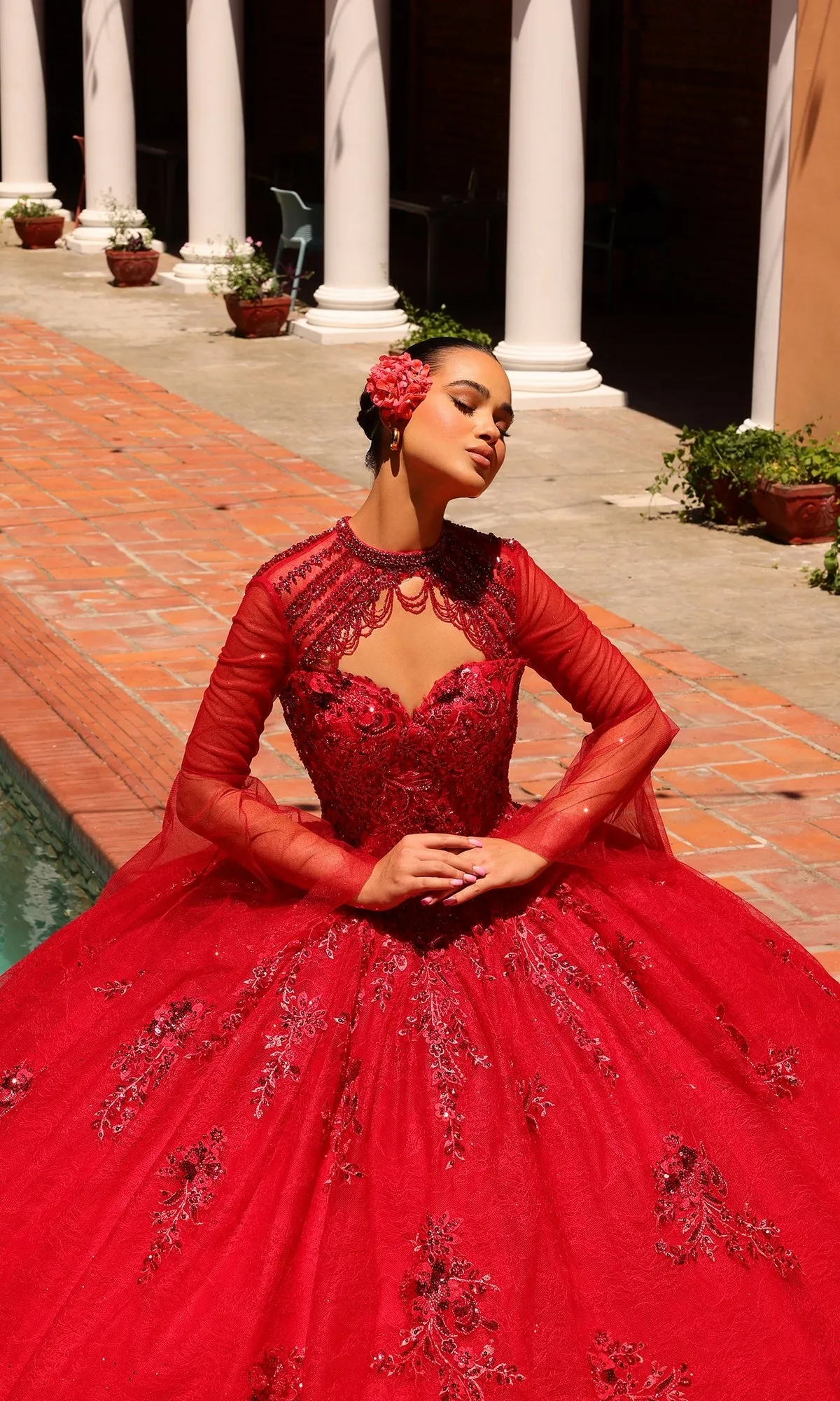 Quinceanera Dress 54328 By Amarra sold by PromGirl product image thumbnail 3