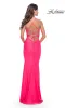 Cut-Out Long Prom Dress: La Femme 31539 sold by PromGirl