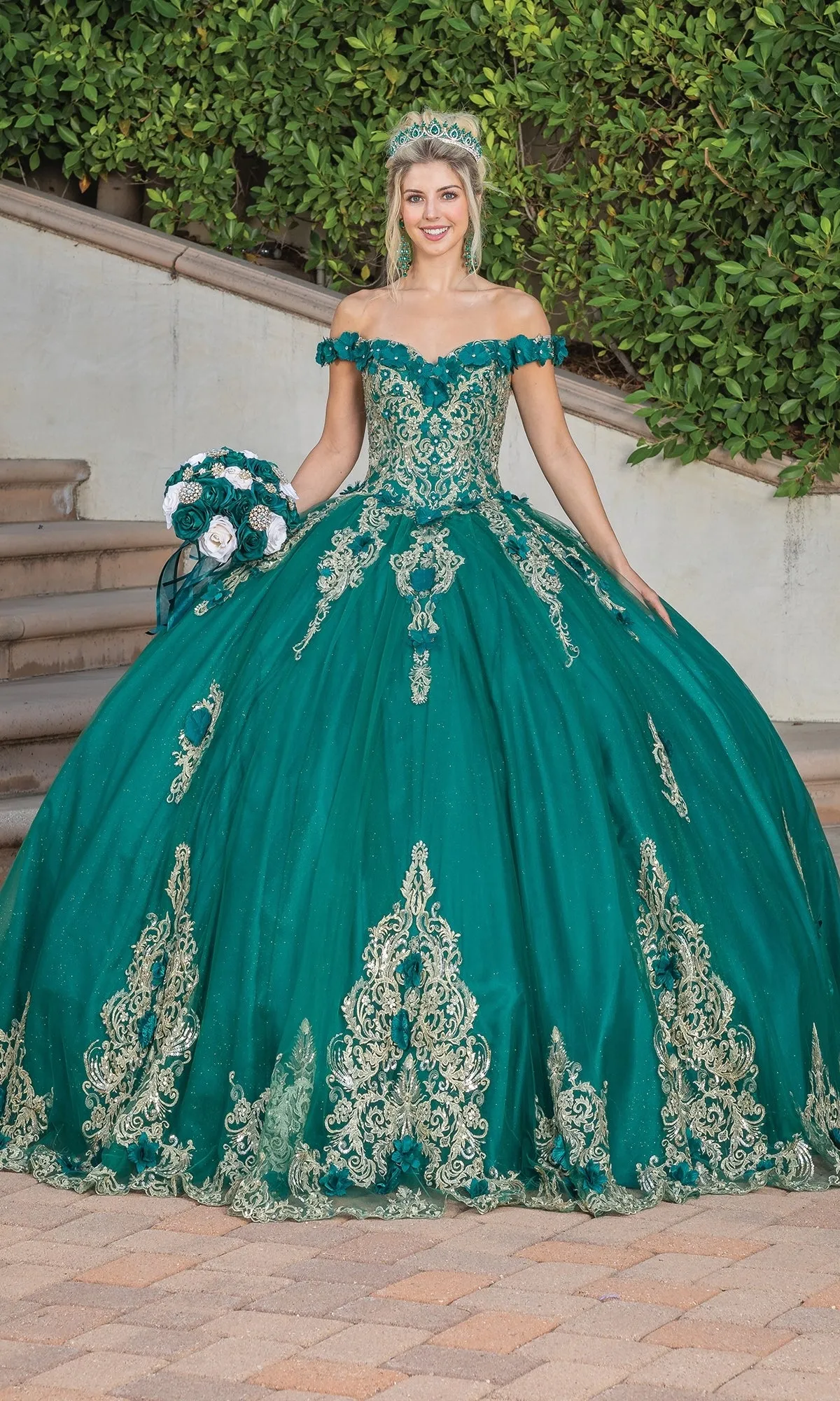 Quinceanera Dress 1739 By Dancing Queen sold by PromGirl product image thumbnail 3