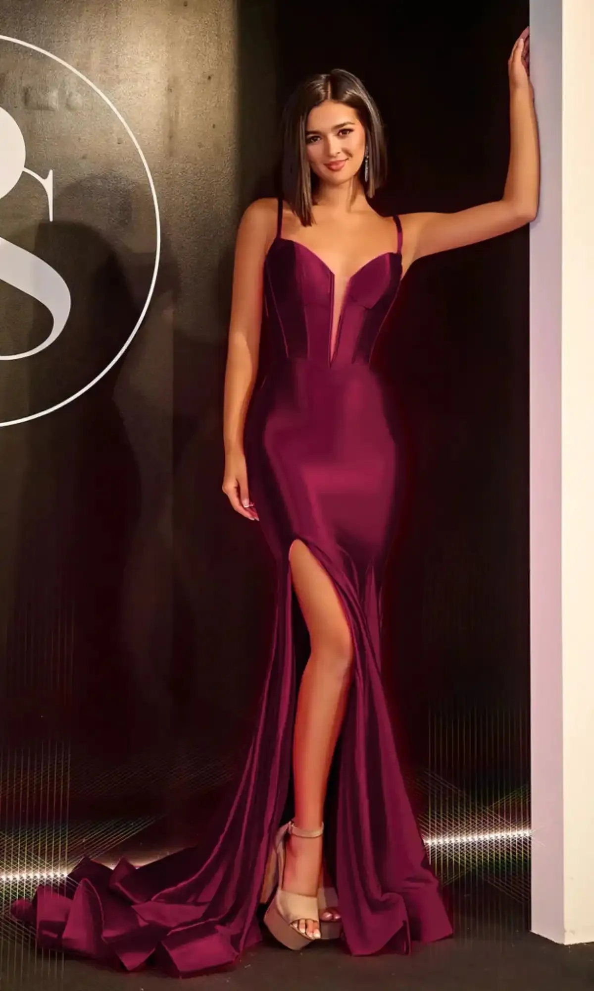 Long Prom Dress PS24403 by Portia and Scarlett sold by PromGirl product image thumbnail 5