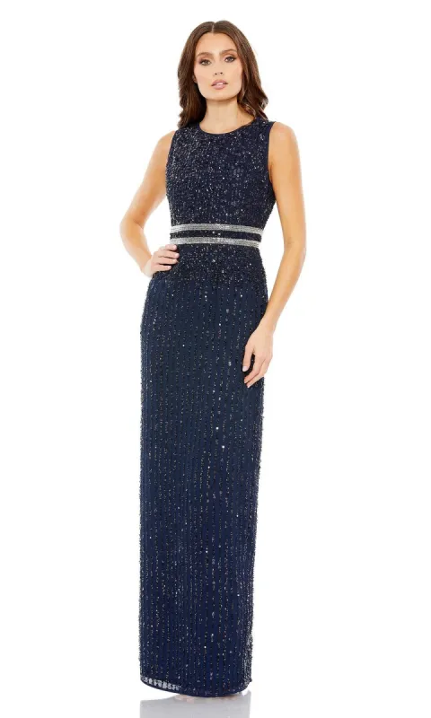 Sleeveless Sequin Formal Dress: Mac Duggal 93603 sold by PromGirl