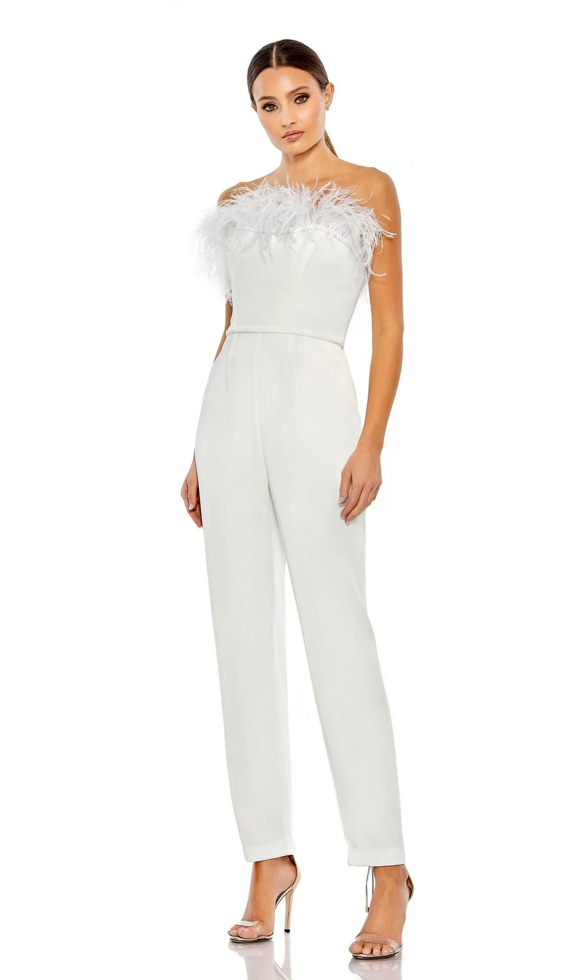 Long Formal Jumpsuit 68146 by Mac Duggal sold by PromGirl product image thumbnail 3