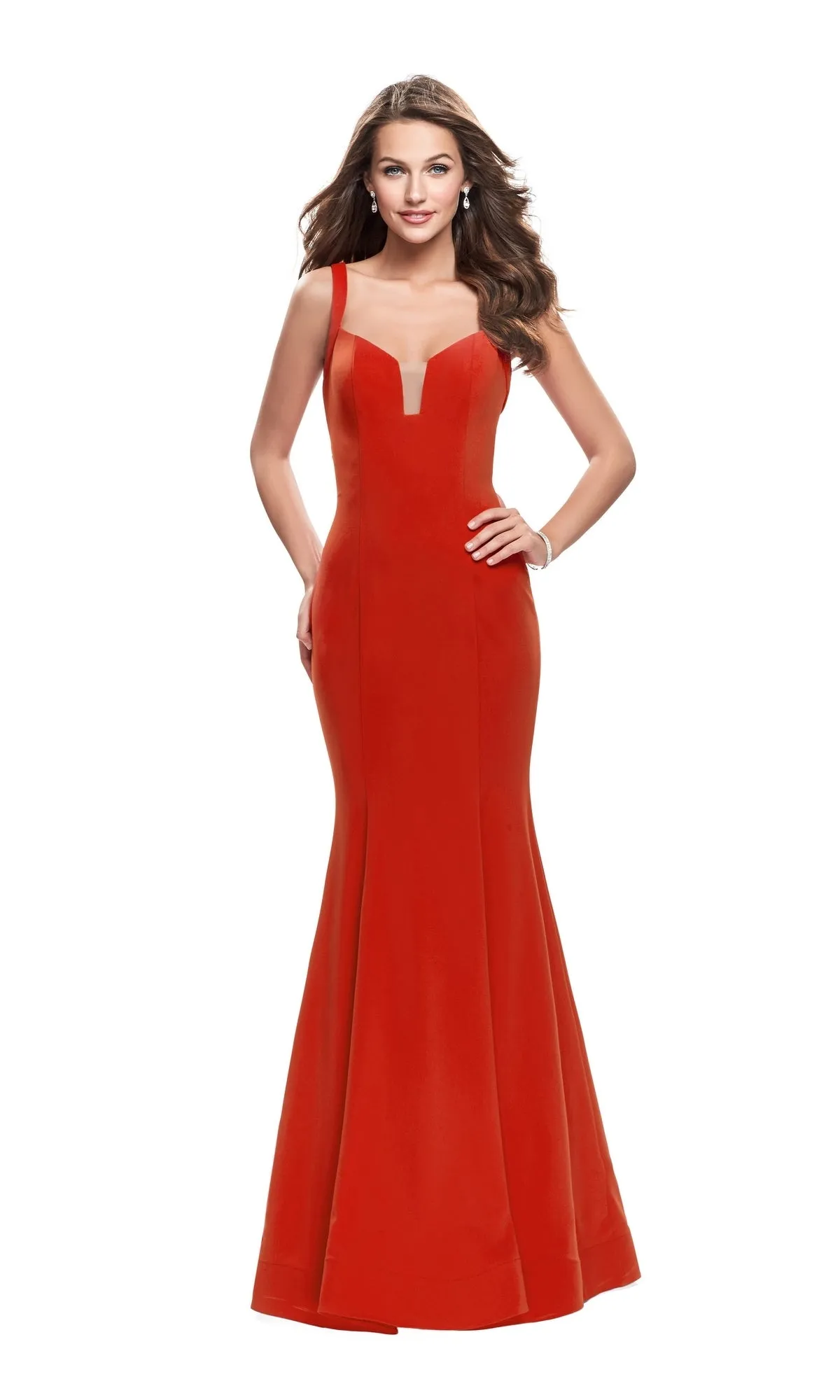 La Femme 25651 Long Prom Dress sold by PromGirl product image thumbnail 3