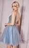Lace-Bodice Short A-Line Homecoming Dress CLCD0190 sold by PromGirl