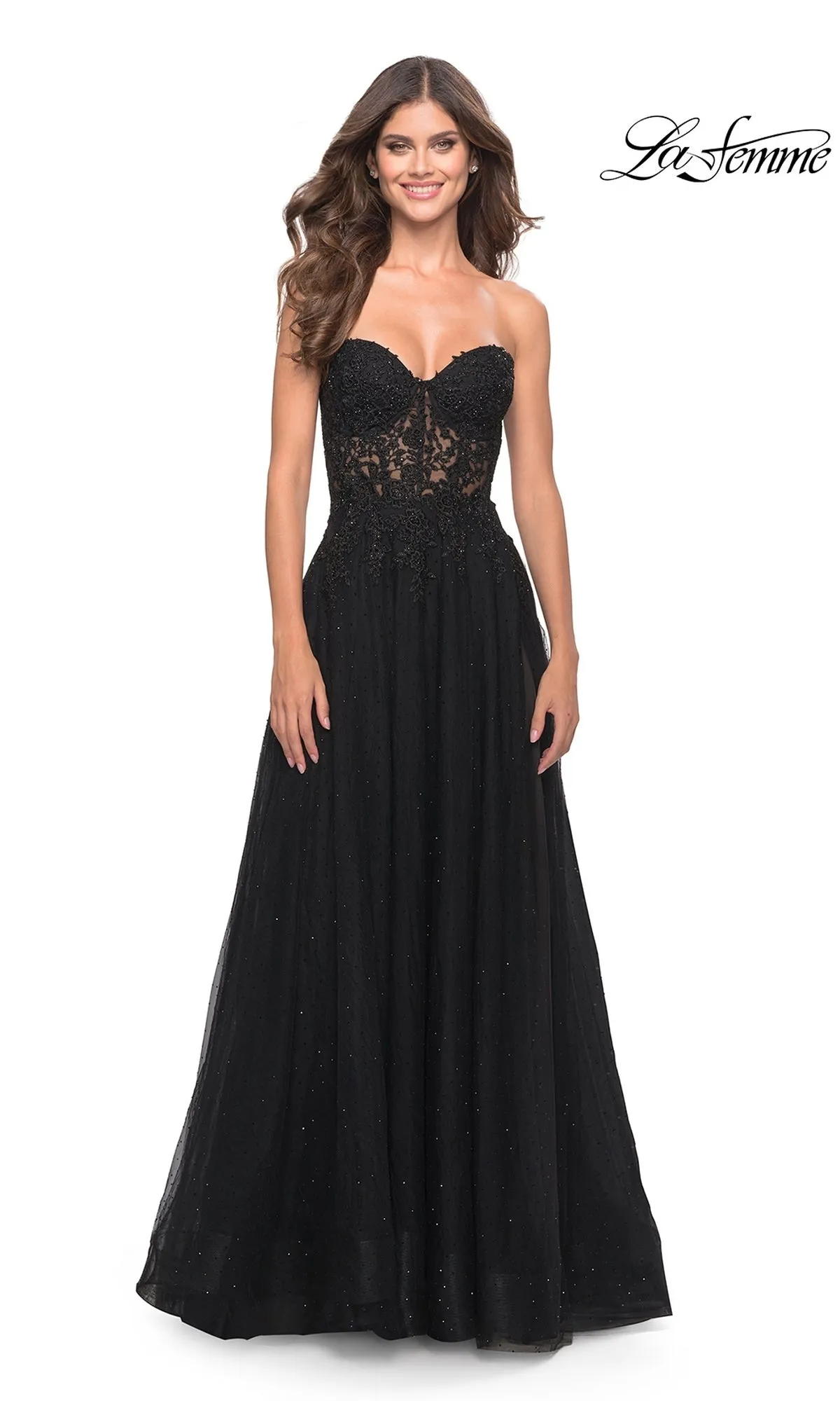 La Femme Long Prom Dress 31525 sold by PromGirl product image thumbnail 3