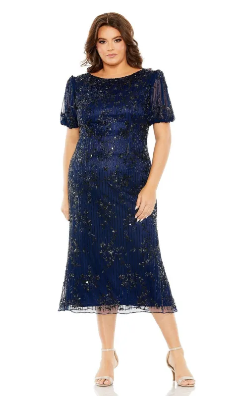 Plus Size Wedding Guest Dress 5940 by Mac Duggal sold by PromGirl