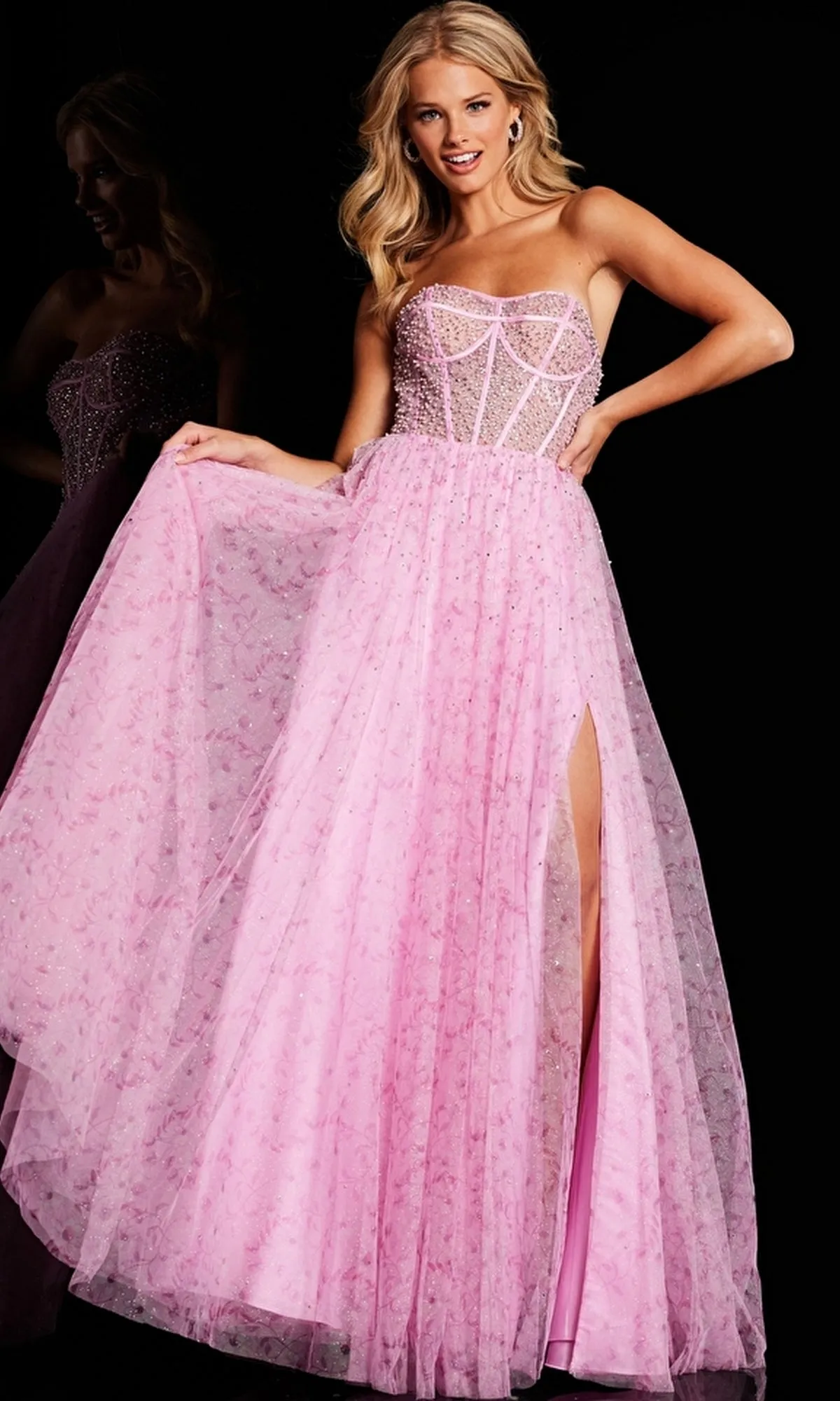 Long Prom Dress JVN36477 by JVN by Jovani sold by PromGirl