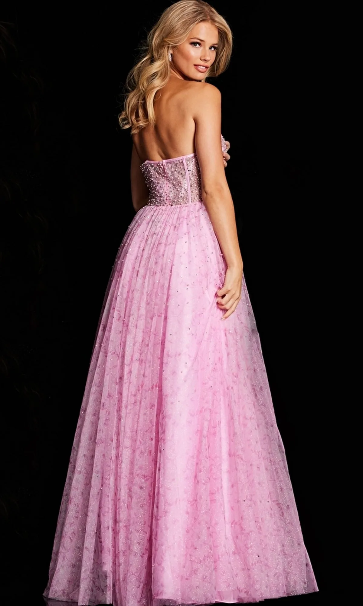Long Prom Dress JVN36477 by JVN by Jovani sold by PromGirl product image thumbnail 2