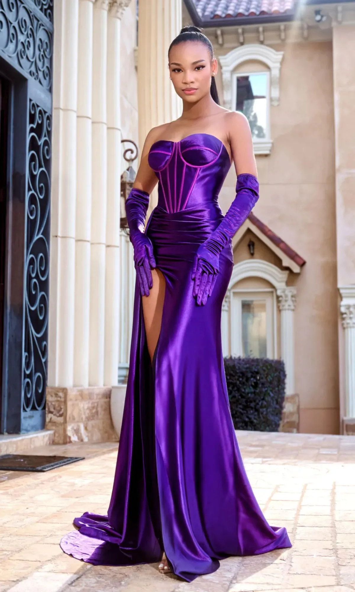 Long Prom Dress PS24402 by Portia and Scarlett sold by PromGirl