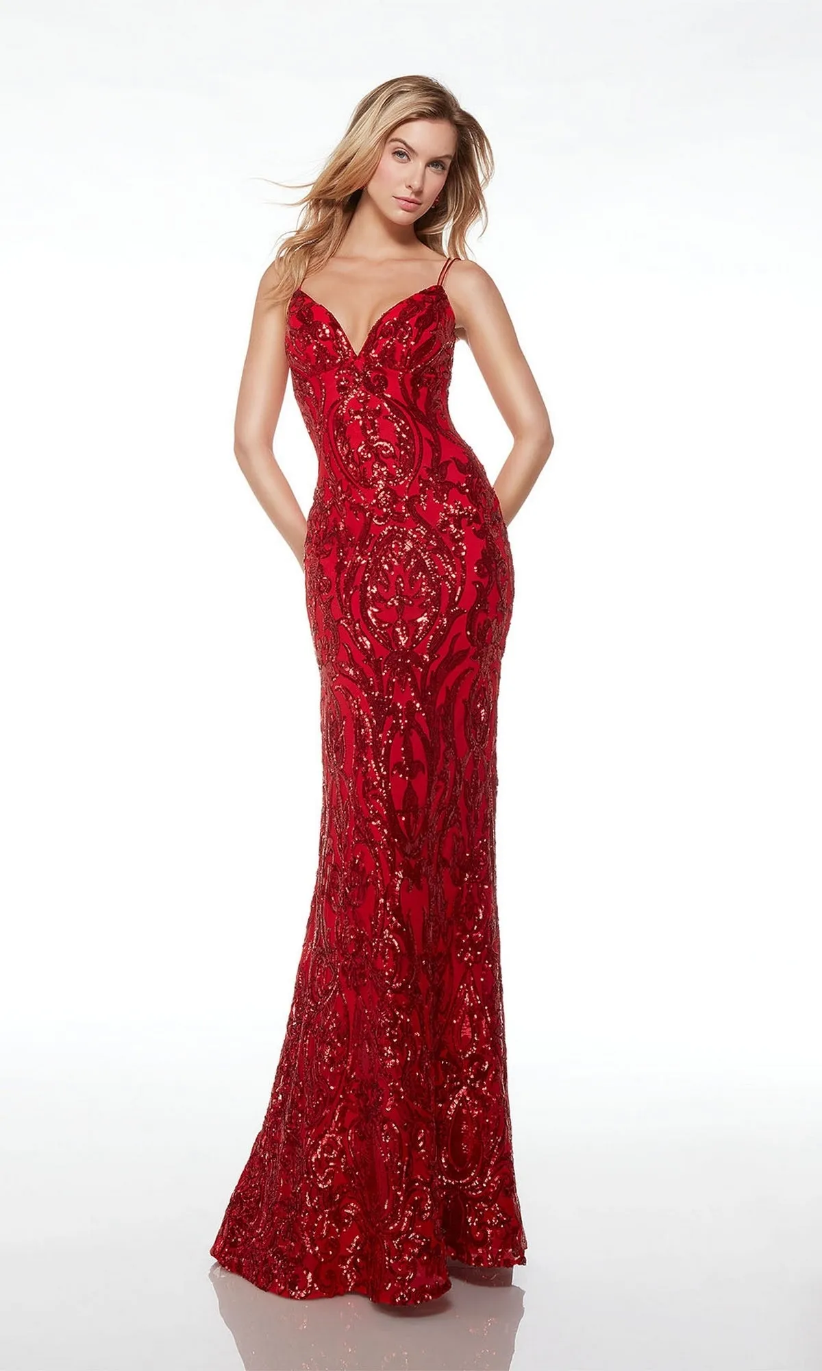 Alyce Long Prom Dress 61677 sold by PromGirl product image thumbnail 3