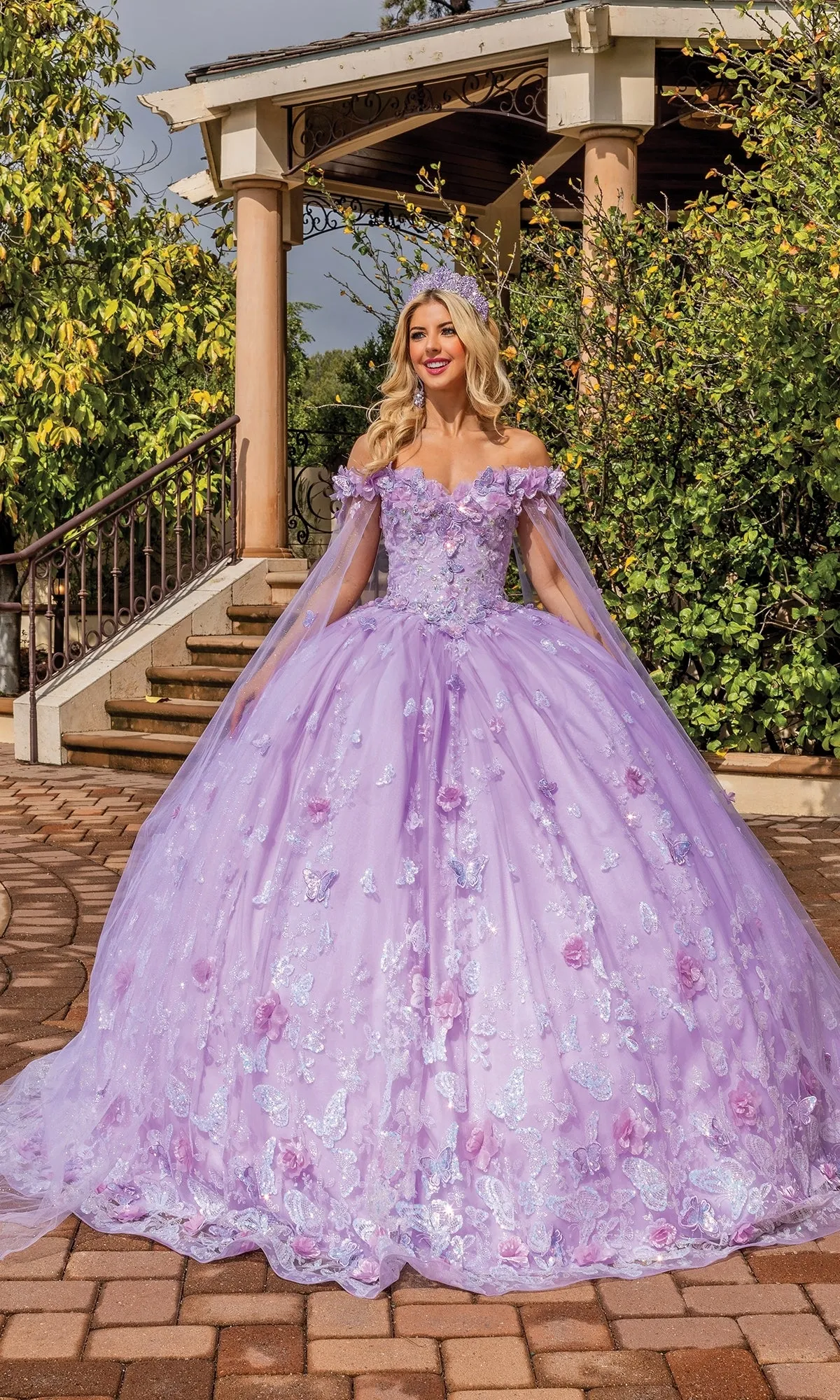 Quinceanera Dress 1875 By Dancing Queen sold by PromGirl product image thumbnail 3