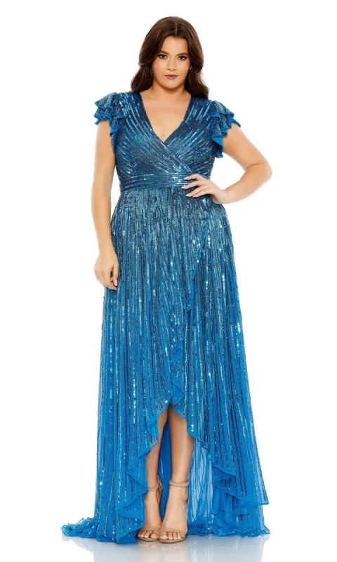 Long Plus-Size Formal Dress 5355 by Mac Duggal sold by PromGirl