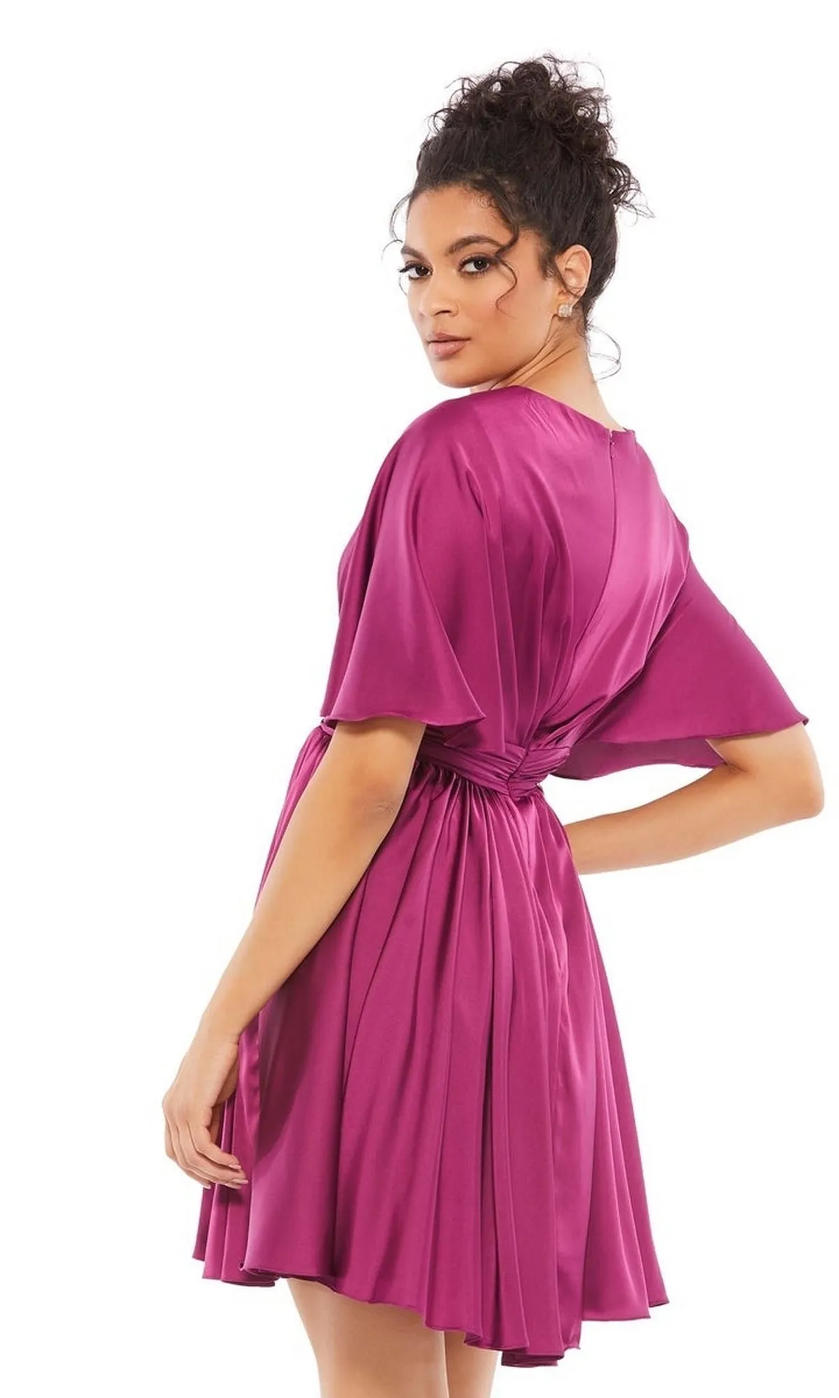 Short Homecoming Dress 26605 by Mac Duggal sold by PromGirl product image thumbnail 2