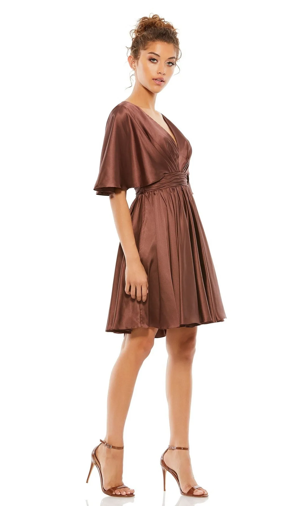 Short Homecoming Dress 26605 by Mac Duggal sold by PromGirl product image thumbnail 5