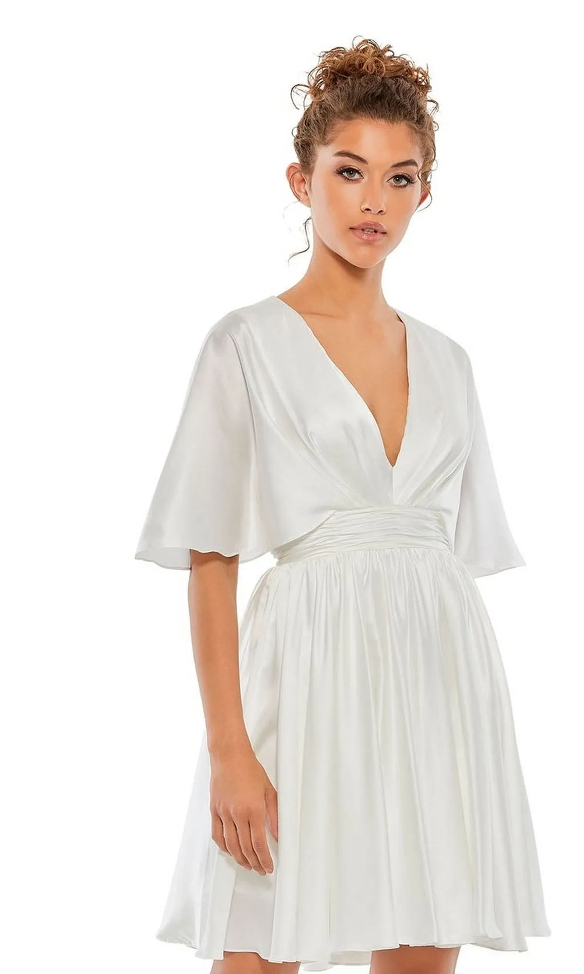 Short Homecoming Dress 26605 by Mac Duggal sold by PromGirl product image thumbnail 4