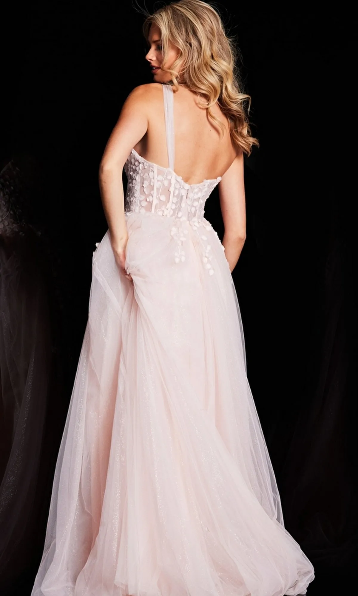Long Prom Dress JVN25913 by JVN by Jovani sold by PromGirl product image thumbnail 2