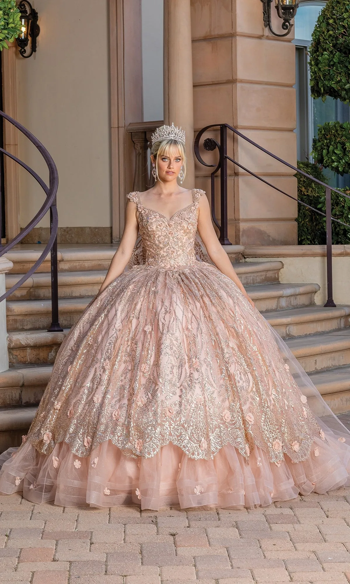 Quinceanera Dress 1692 By Dancing Queen sold by PromGirl product image thumbnail 3