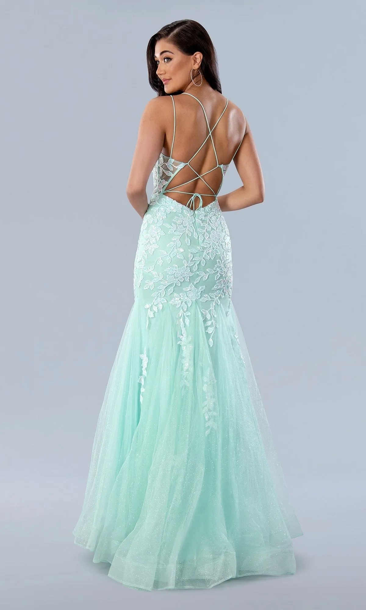 Long Prom Dress 24229 by Stella Couture sold by PromGirl product image thumbnail 2