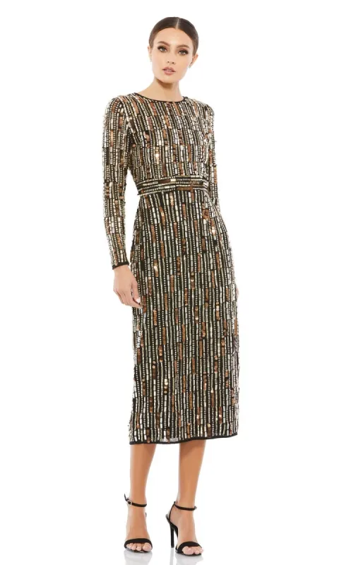 Short Wedding Guest Dress 93590 by Mac Duggal sold by PromGirl