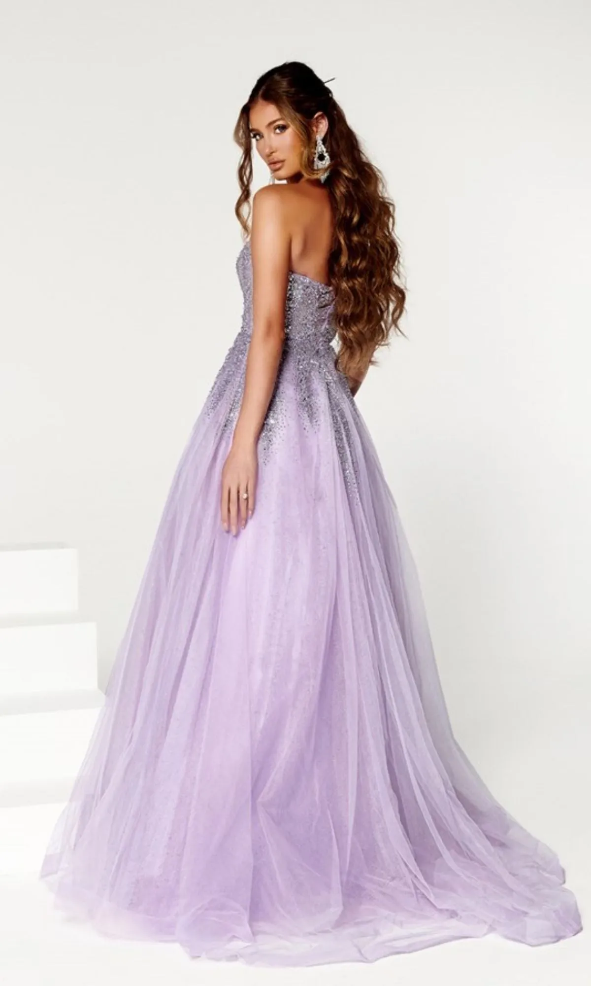 Long Prom Dress PS23958 by Portia and Scarlett sold by PromGirl product image thumbnail 2